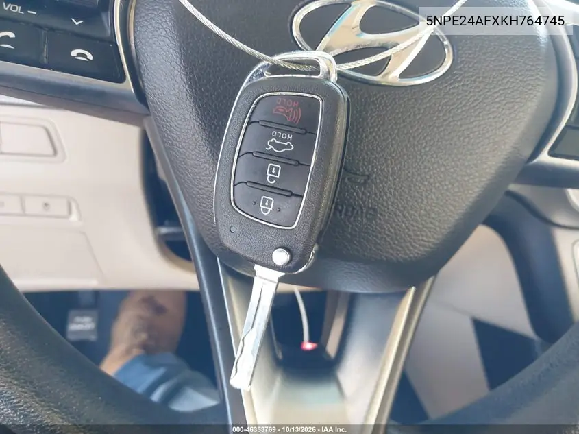 2019 HYUNDAI SONATA VIN 5NPE24AFXKH764745 — фото 11