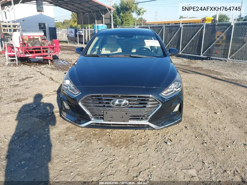 2019 HYUNDAI SONATA VIN 5NPE24AFXKH764745 — фото 12