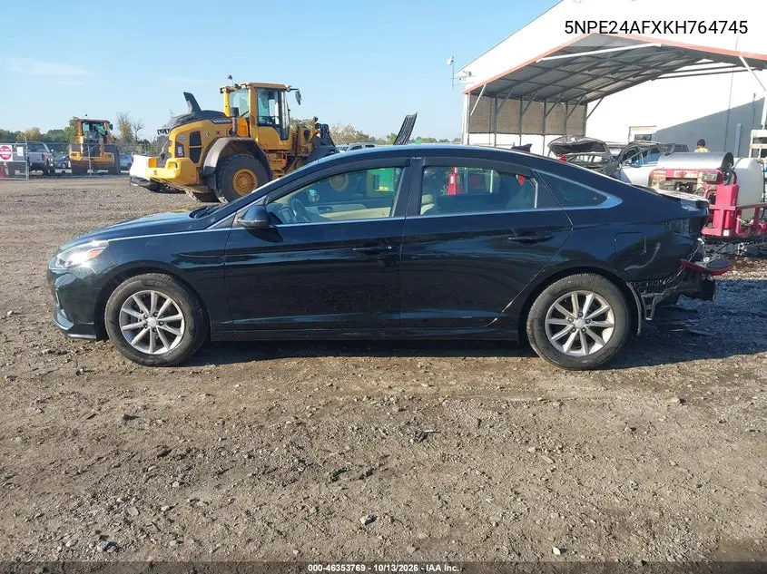 2019 HYUNDAI SONATA VIN 5NPE24AFXKH764745 — фото 14