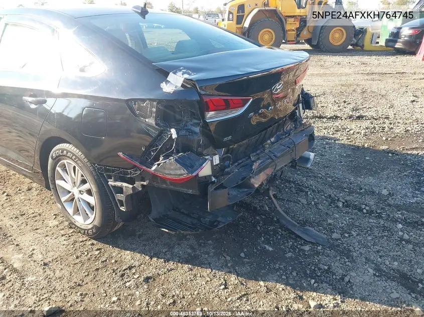 2019 HYUNDAI SONATA VIN 5NPE24AFXKH764745 — фото 17