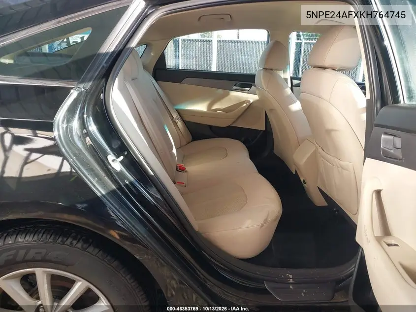 2019 HYUNDAI SONATA VIN 5NPE24AFXKH764745 — фото 8