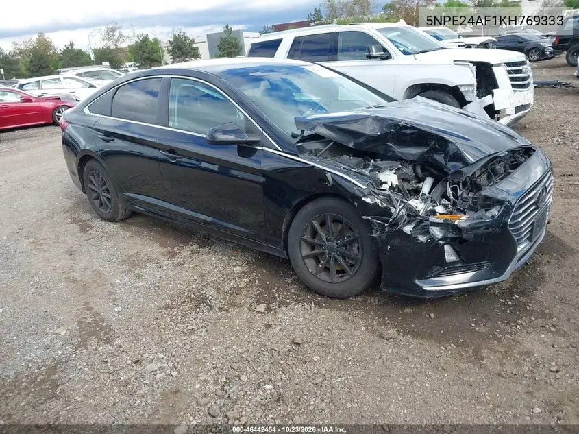 HYUNDAI SONATA 2019, VIN 5NPE24AF1KH769333