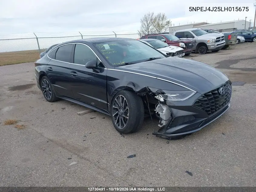 HYUNDAI SONATA 2020, VIN 5NPEJ4J25LH015675