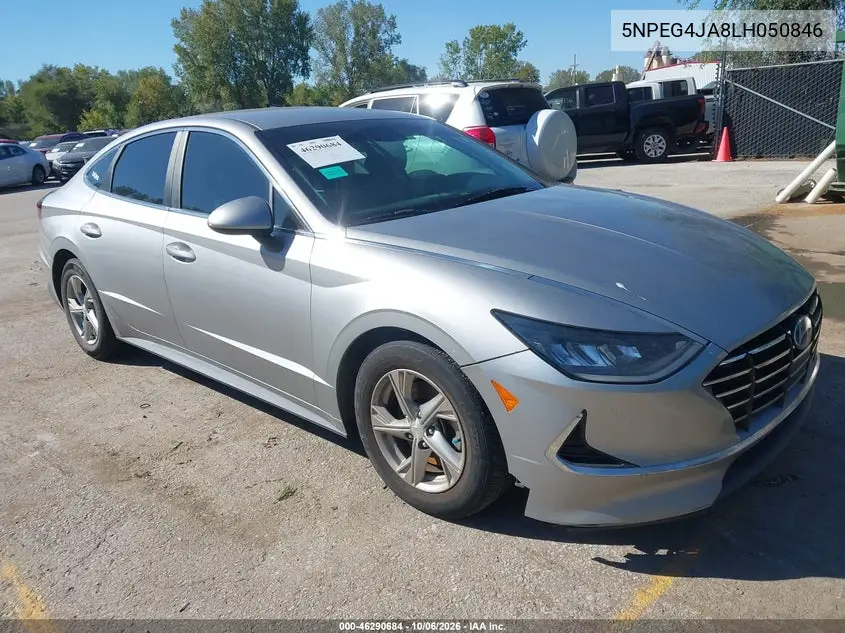 HYUNDAI SONATA 2020, VIN 5NPEG4JA8LH050846