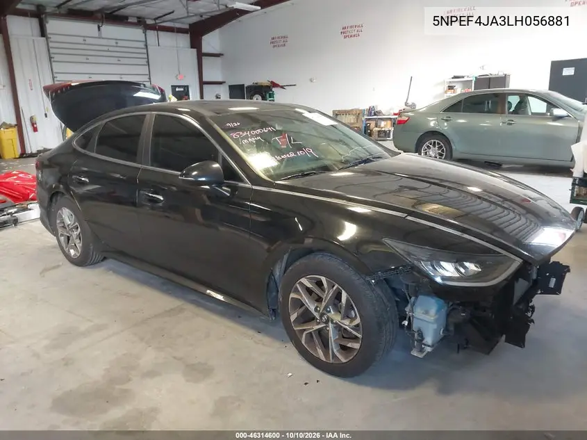 HYUNDAI SONATA 2020, VIN 5NPEF4JA3LH056881