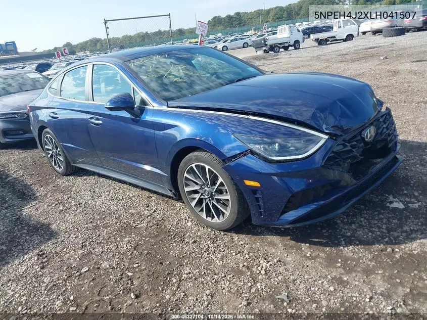 HYUNDAI SONATA 2020, VIN 5NPEH4J2XLH041507