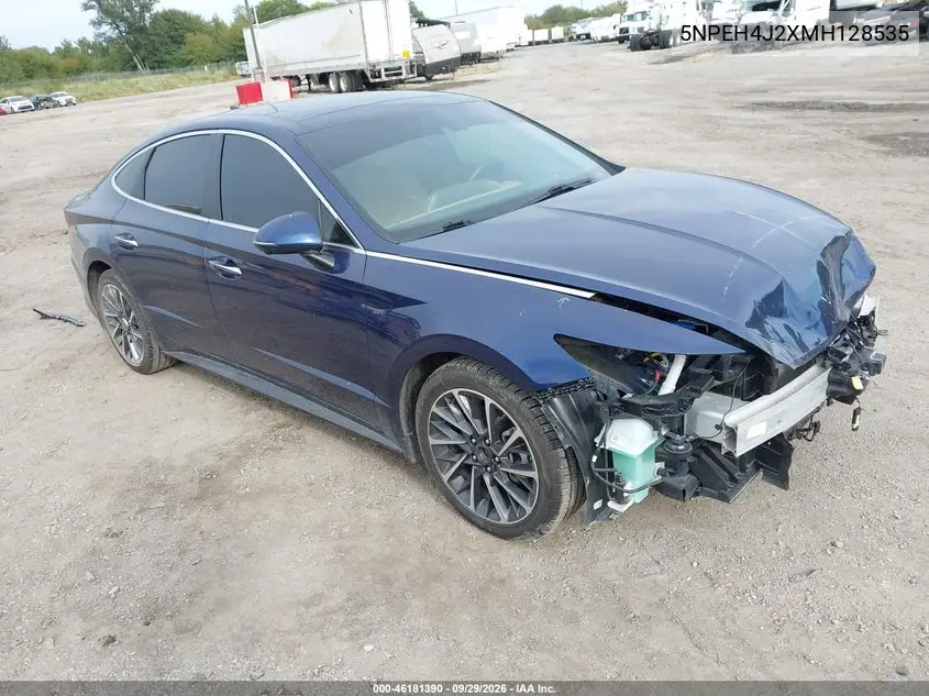HYUNDAI SONATA 2021, VIN 5NPEH4J2XMH128535