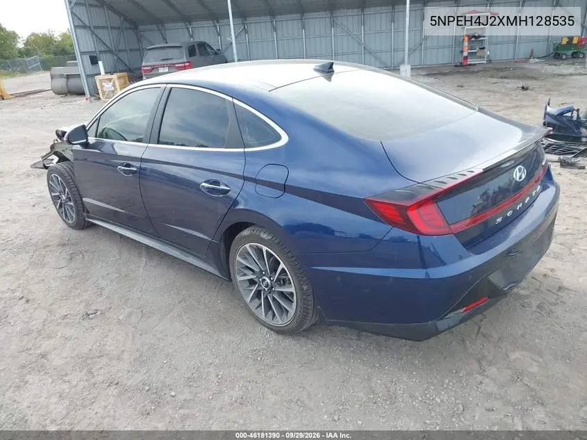 2021 HYUNDAI SONATA VIN 5NPEH4J2XMH128535 — фото 3