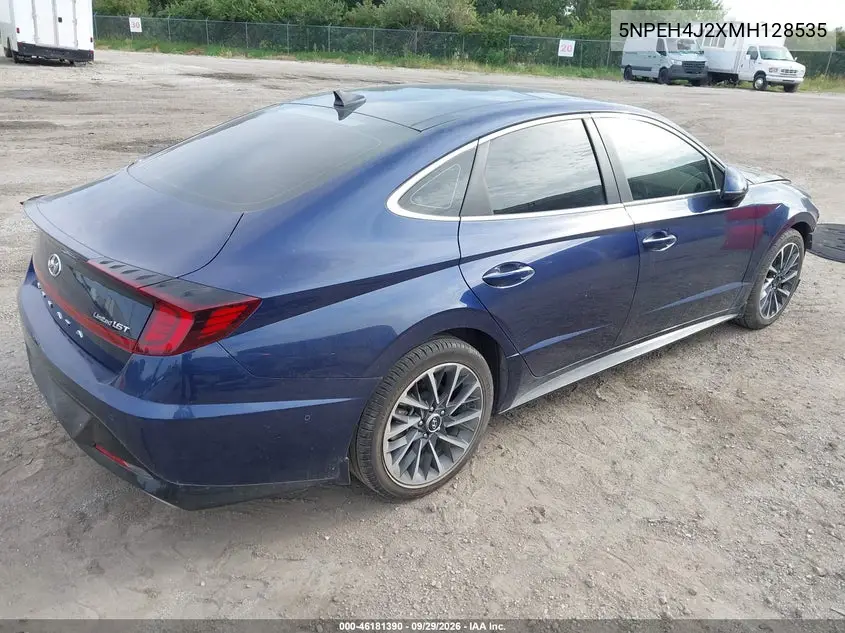 2021 HYUNDAI SONATA VIN 5NPEH4J2XMH128535 — фото 4