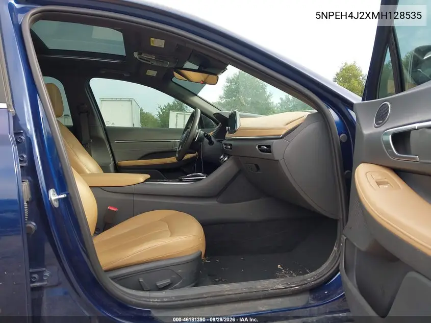 2021 HYUNDAI SONATA VIN 5NPEH4J2XMH128535 — фото 5