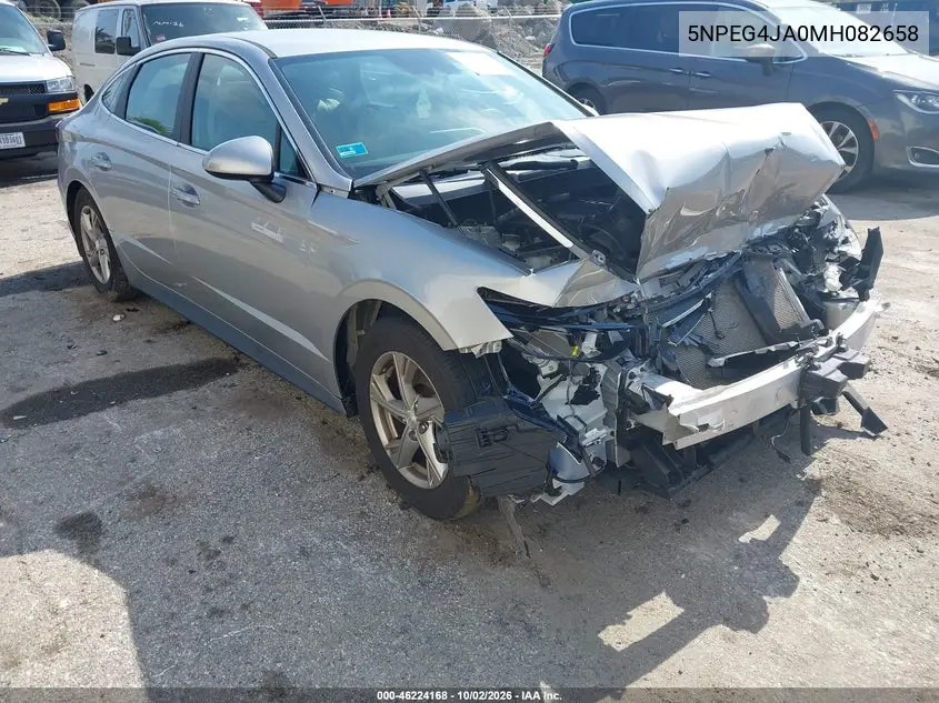 HYUNDAI SONATA 2021, VIN 5NPEG4JA0MH082658