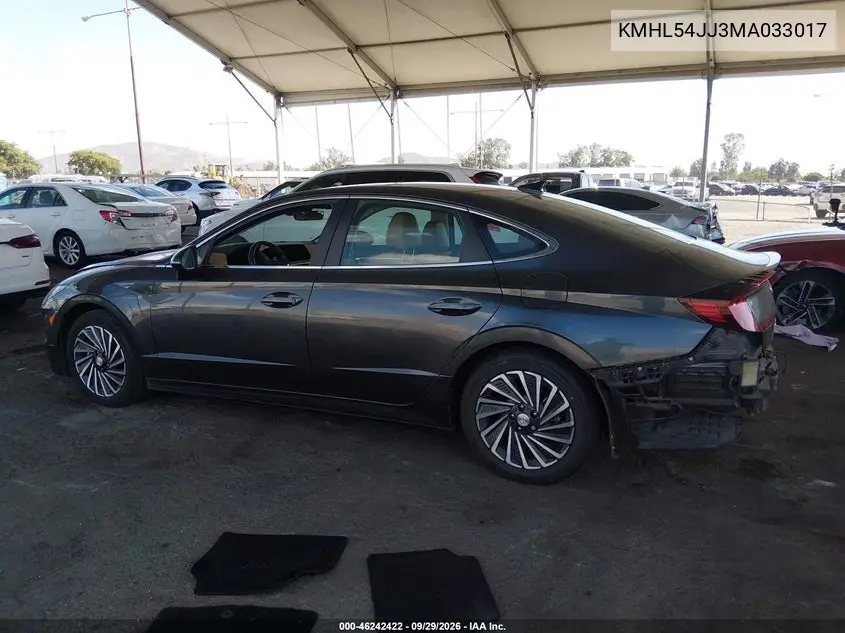 2021 HYUNDAI SONATA VIN KMHL54JJ3MA033017 — фото 15