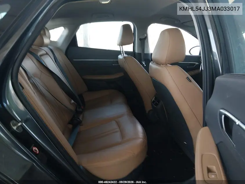 2021 HYUNDAI SONATA VIN KMHL54JJ3MA033017 — фото 8