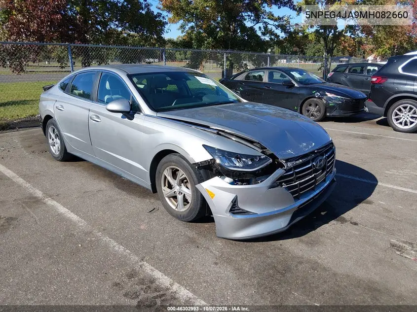 HYUNDAI SONATA 2021, VIN 5NPEG4JA9MH082660