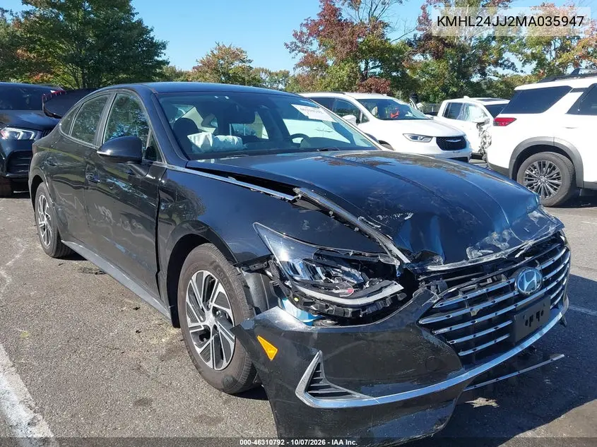 HYUNDAI SONATA 2021, VIN KMHL24JJ2MA035947