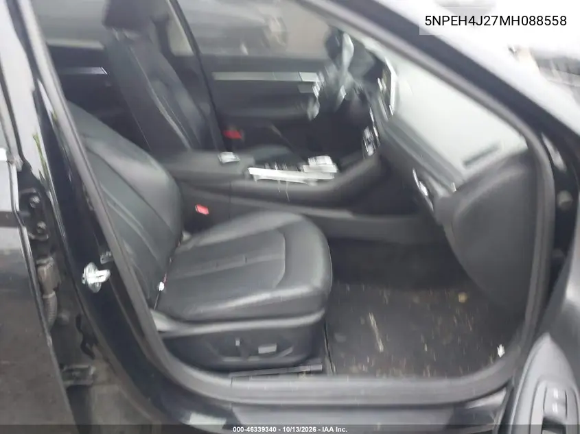 2021 HYUNDAI SONATA VIN 5NPEH4J27MH088558 — фото 5