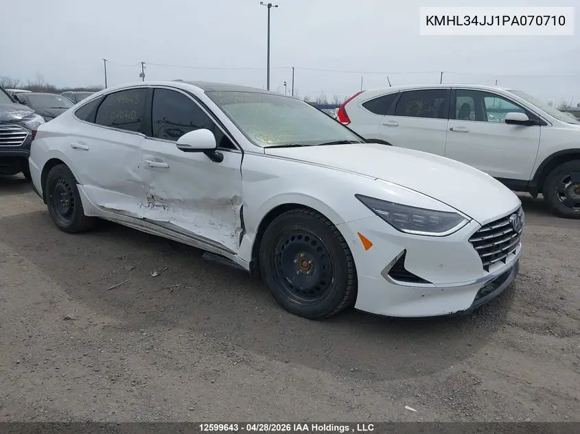 HYUNDAI SONATA 2023, VIN KMHL34JJ1PA070710