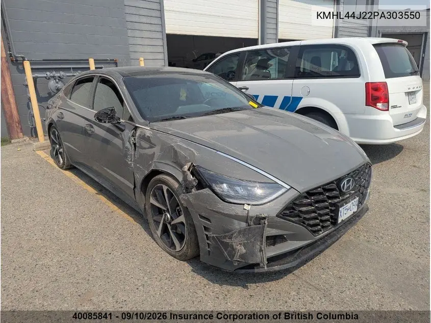 HYUNDAI SONATA 2023, VIN KMHL44J22PA303550