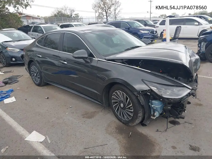 HYUNDAI SONATA 2023, VIN KMHL54JJ1PA078560