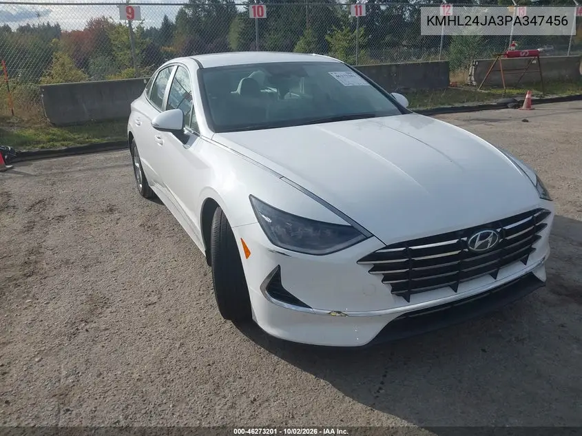 HYUNDAI SONATA 2023, VIN KMHL24JA3PA347456