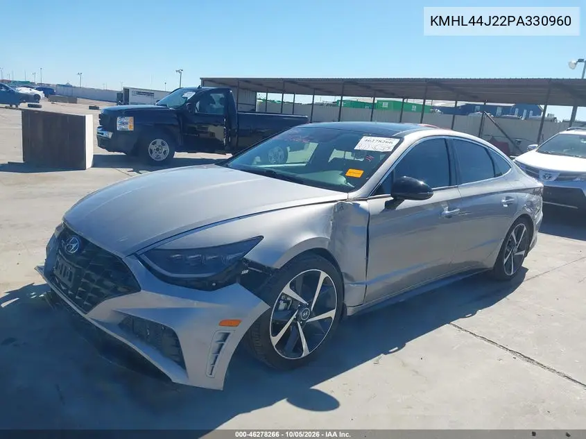 2023 HYUNDAI SONATA VIN KMHL44J22PA330960 — фото 2