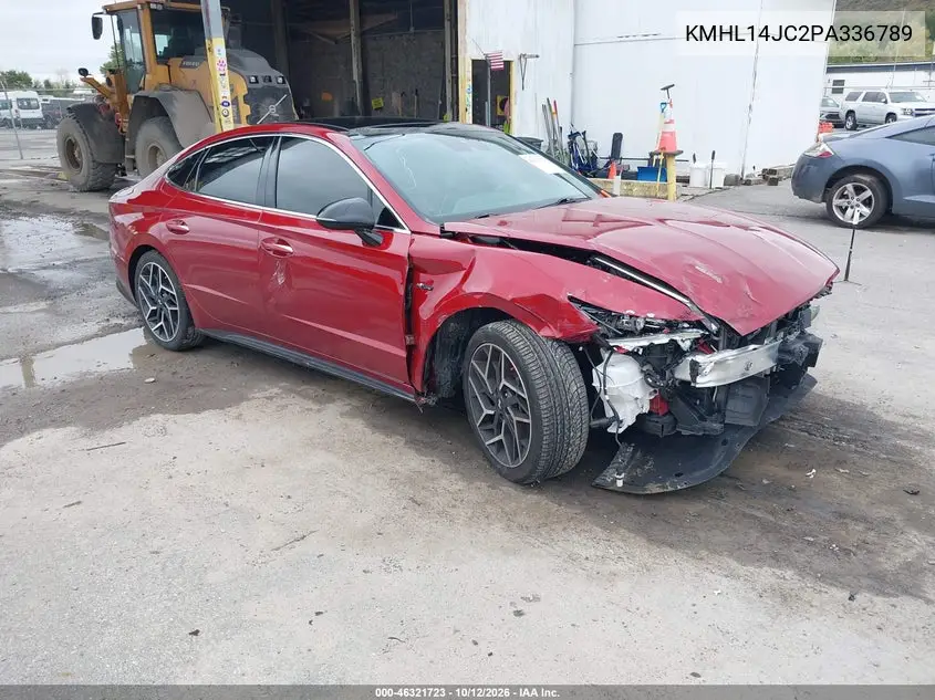 HYUNDAI SONATA 2023, VIN KMHL14JC2PA336789