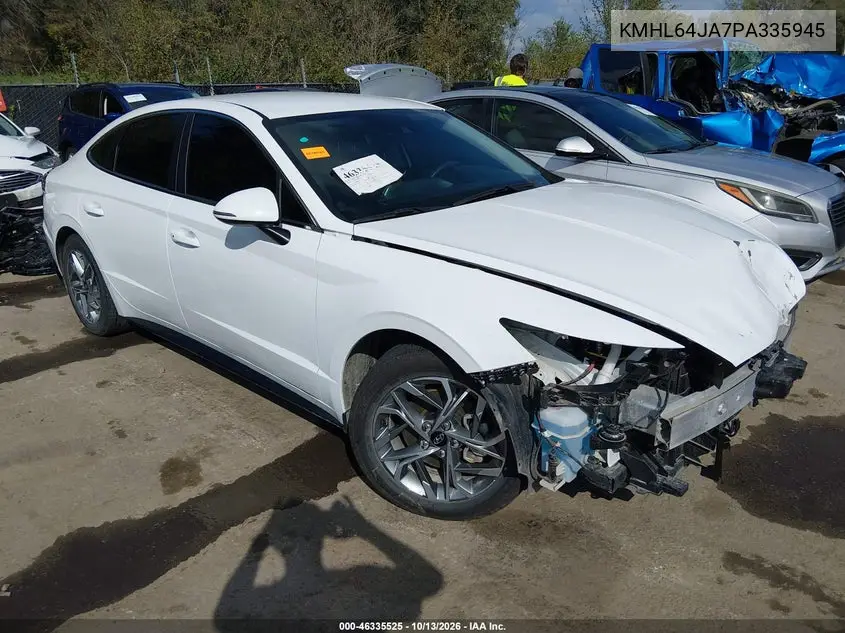 HYUNDAI SONATA 2023, VIN KMHL64JA7PA335945