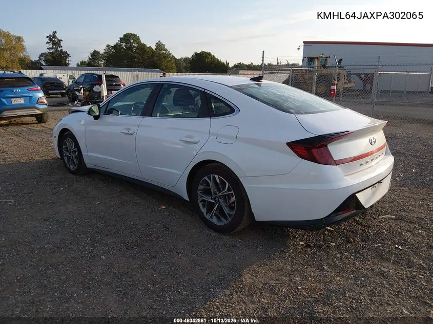 2023 HYUNDAI SONATA VIN KMHL64JAXPA302065 — фото 3