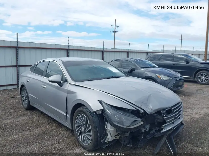 HYUNDAI SONATA 2023, VIN KMHL34JJ5PA070466
