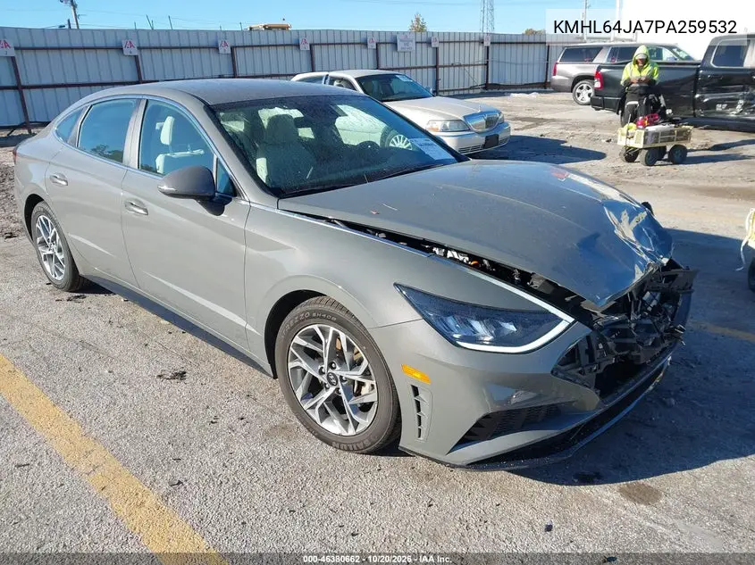 HYUNDAI SONATA 2023, VIN KMHL64JA7PA259532