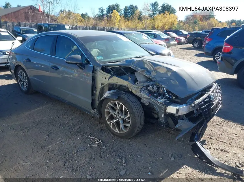 HYUNDAI SONATA 2023, VIN KMHL64JAXPA308397