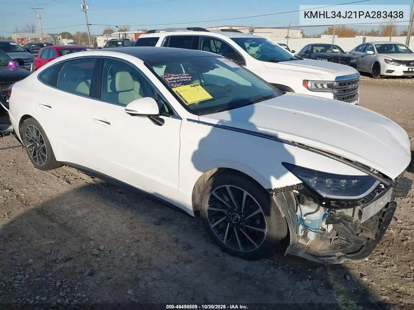 HYUNDAI SONATA 2023, VIN KMHL34J21PA283438