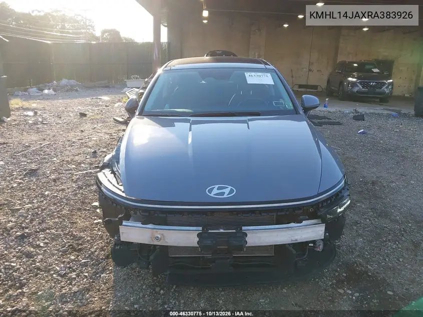 2024 HYUNDAI SONATA VIN KMHL14JAXRA383926 — фото 13