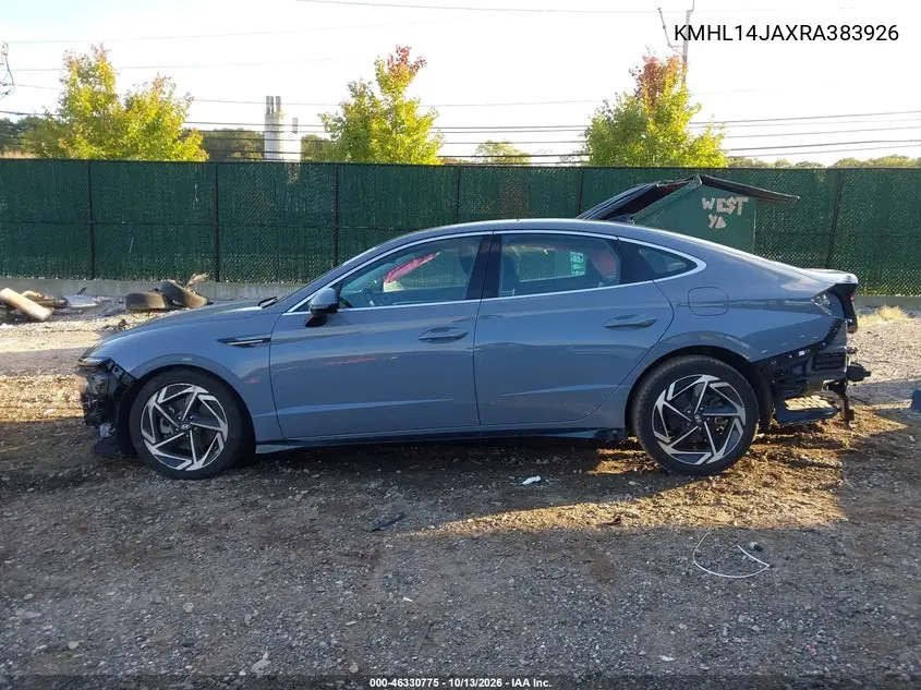2024 HYUNDAI SONATA VIN KMHL14JAXRA383926 — фото 15