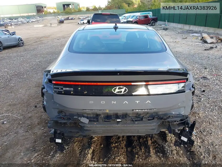 2024 HYUNDAI SONATA VIN KMHL14JAXRA383926 — фото 17
