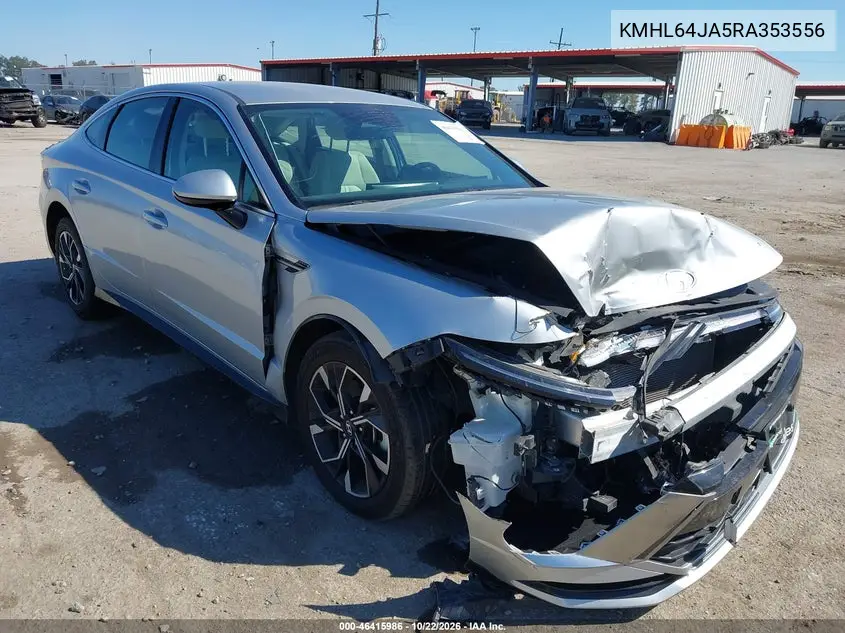 HYUNDAI SONATA 2024, VIN KMHL64JA5RA353556