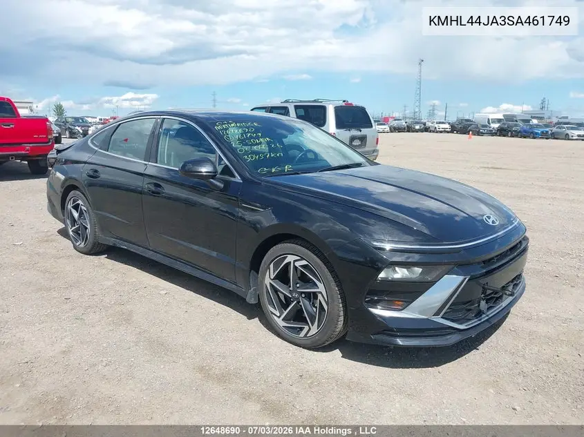 HYUNDAI SONATA 2025, VIN KMHL44JA3SA461749