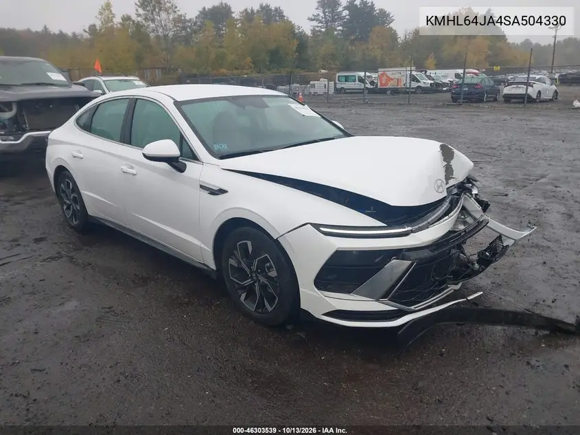 HYUNDAI SONATA 2025, VIN KMHL64JA4SA504330
