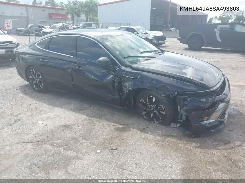 HYUNDAI SONATA 2025, VIN KMHL64JA8SA493803