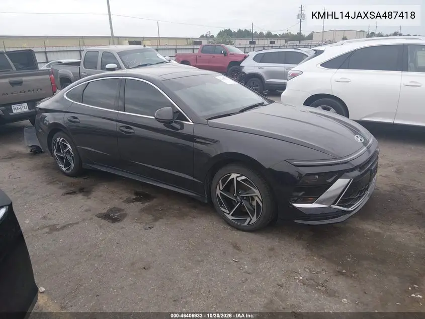 HYUNDAI SONATA 2025, VIN KMHL14JAXSA487418