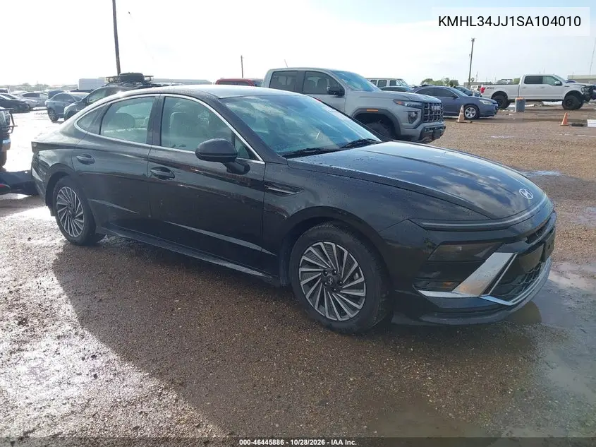 HYUNDAI SONATA 2025, VIN KMHL34JJ1SA104010