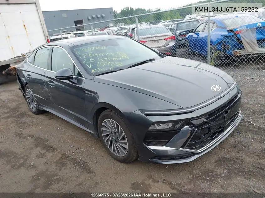 HYUNDAI SONATA 2026, VIN KMHL34JJ6TA159232