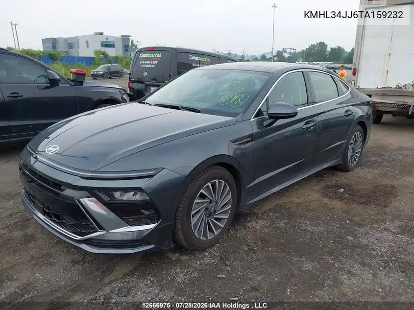 2026 HYUNDAI SONATA VIN KMHL34JJ6TA159232 — фото 2