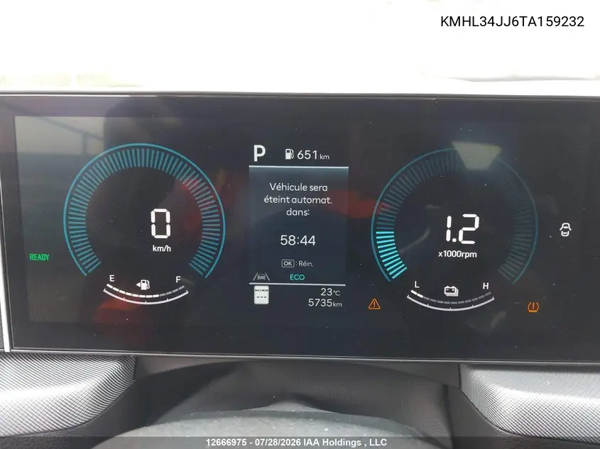 2026 HYUNDAI SONATA VIN KMHL34JJ6TA159232 — фото 7