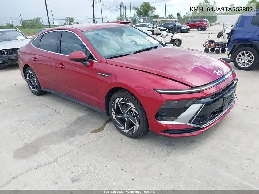 HYUNDAI SONATA 2026, VIN KMHL64JA9TA553802