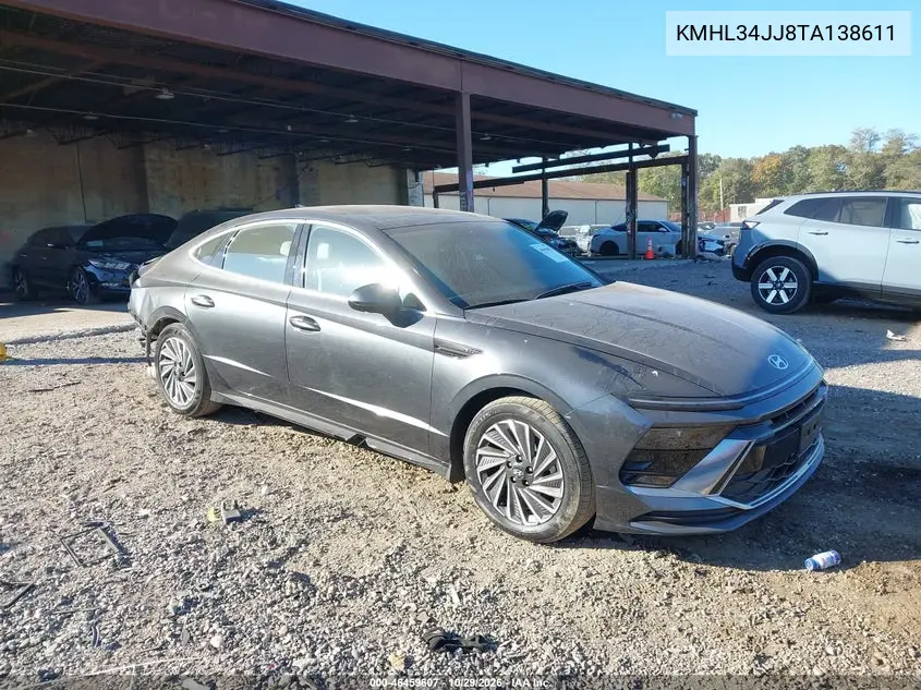 HYUNDAI SONATA 2026, VIN KMHL34JJ8TA138611