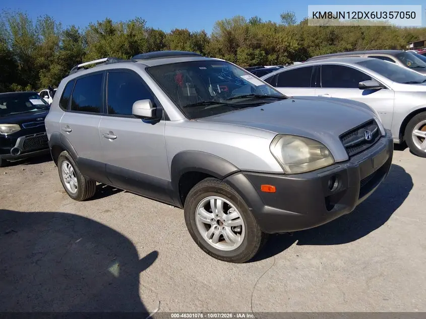 HYUNDAI TUCSON 2006, VIN KM8JN12DX6U357050