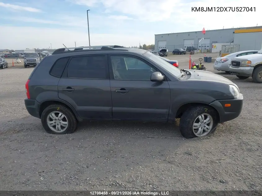 2007 HYUNDAI TUCSON VIN KM8JM12DX7U527041 — фото 11