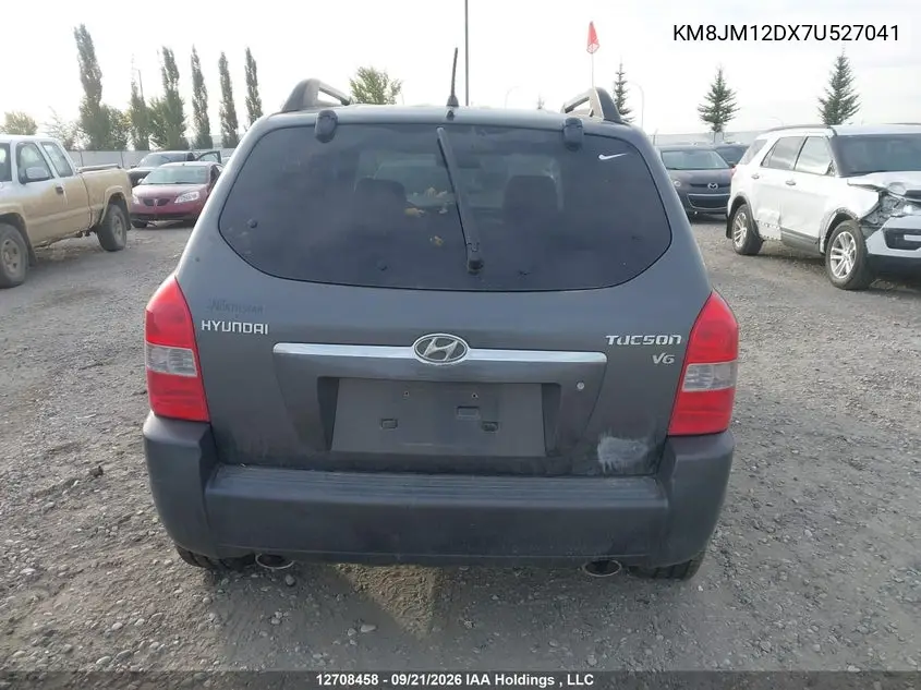 2007 HYUNDAI TUCSON VIN KM8JM12DX7U527041 — фото 14