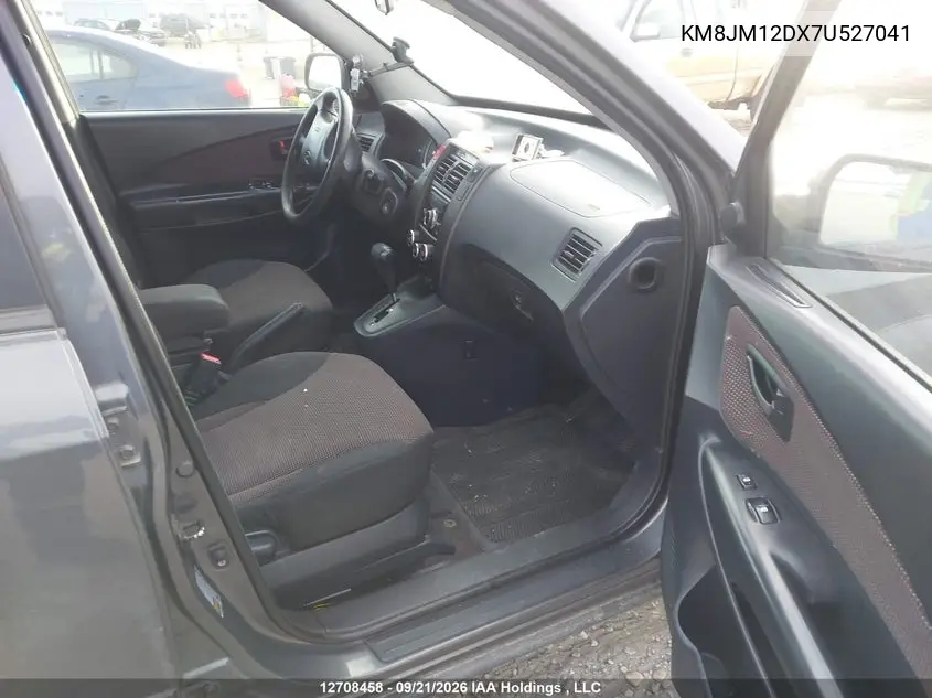 2007 HYUNDAI TUCSON VIN KM8JM12DX7U527041 — фото 5